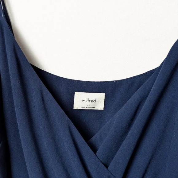 WILFRED Melodie Jumpsuit Blue XS Aritzia - Picture 10 of 11